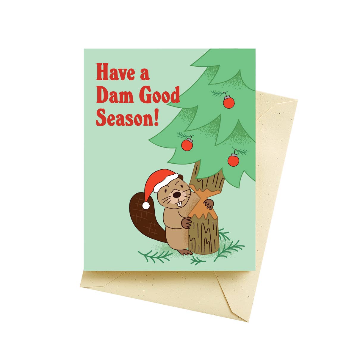 Dam Beaver Holiday Cards